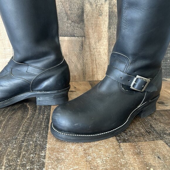 Chippewa 27909 Steel Toe Tall Engineer Moto Motorcycle Boots Mens 11 D - Picture 11 of 12